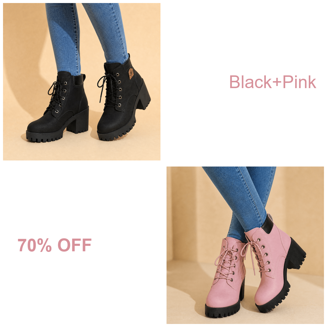 🔥BUY 2 (Black+Pink) 70% OFF