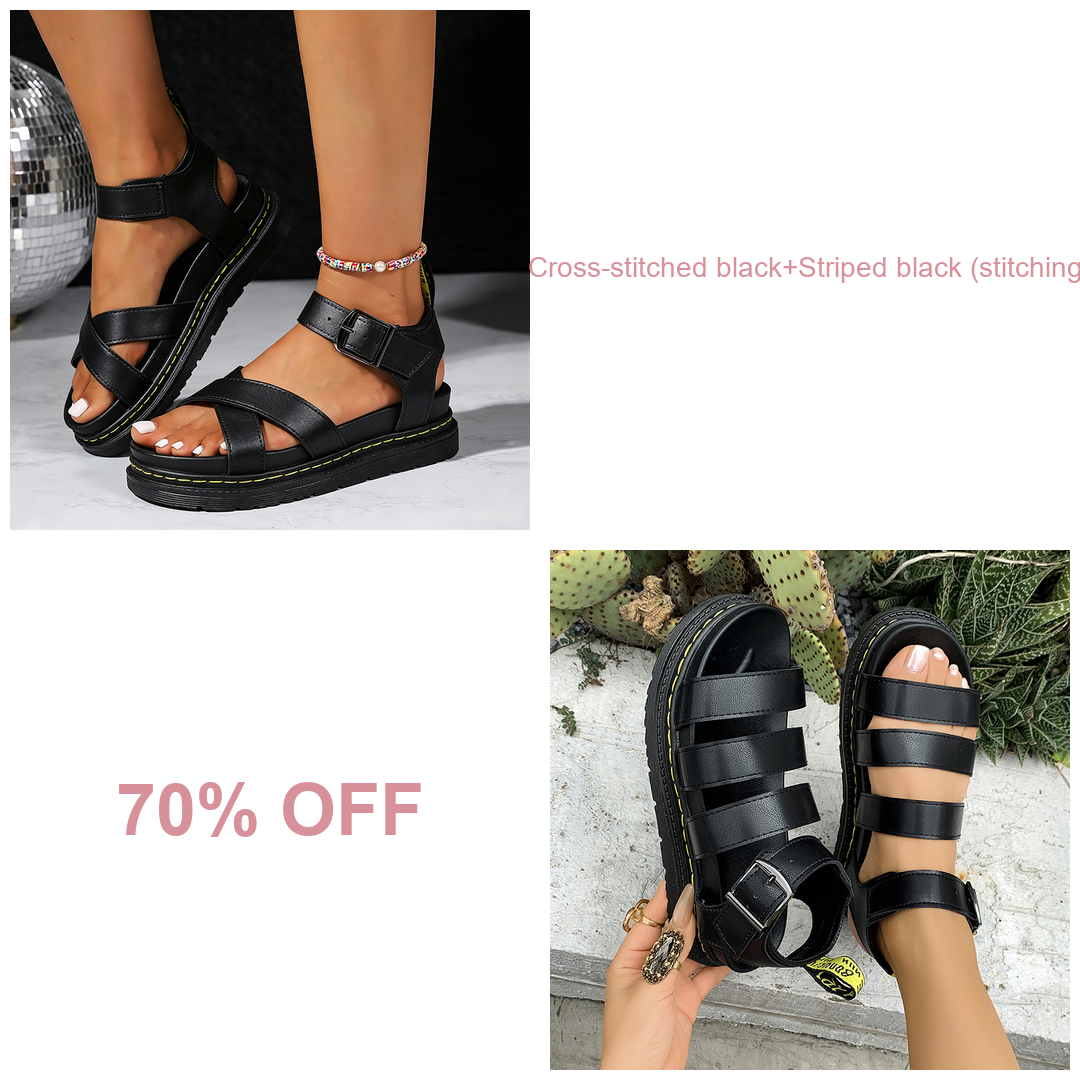 🔥BUY 2 (Cross-stitched black+Striped black (stitching)) 70% OFF