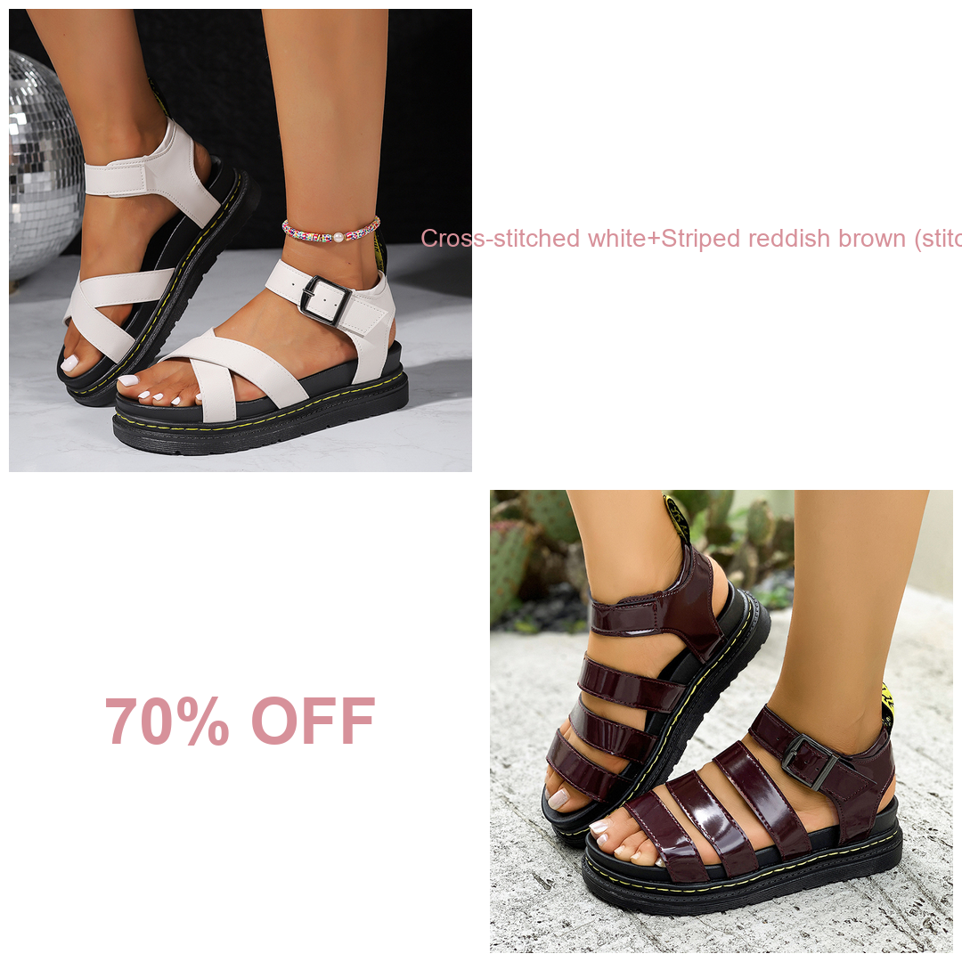 🔥BUY 2 (Cross-stitched white+Striped reddish brown (stitching)) 70% OFF