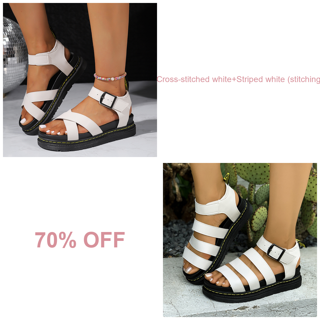 🔥BUY 2 (Cross-stitched white+Striped white (stitching)) 70% OFF