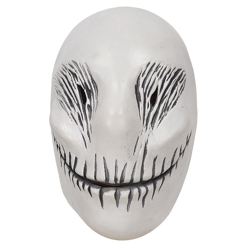 White ghost latex full-head Halloween mask