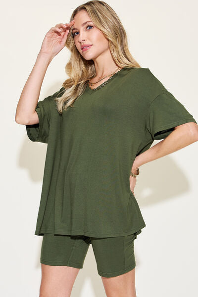 Brown soft rayon lounge set 10