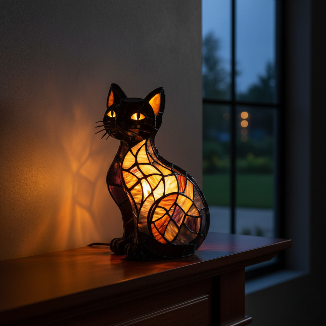Strahlender Chat um Mitternacht