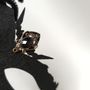Black MJ-104 spider masquerade mask