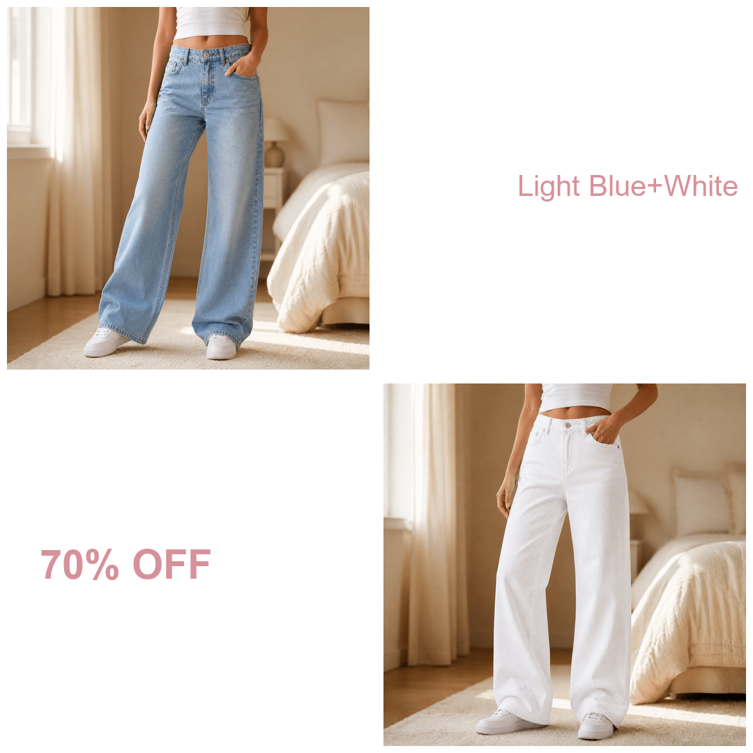 🔥BUY 2 (Light Blue+White) 70% OFF