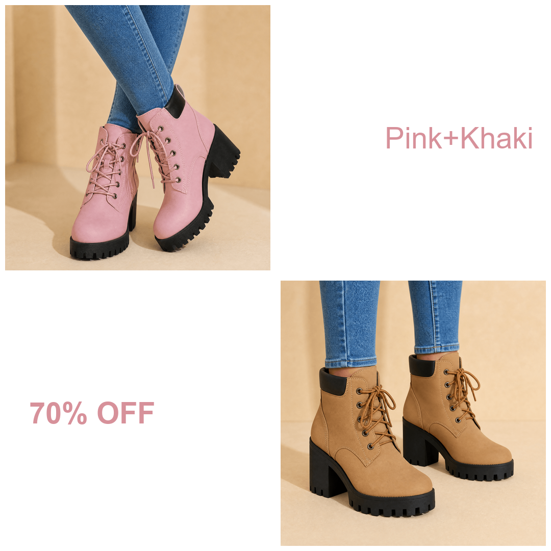 🔥BUY 2 (Pink+Khaki) 70% OFF