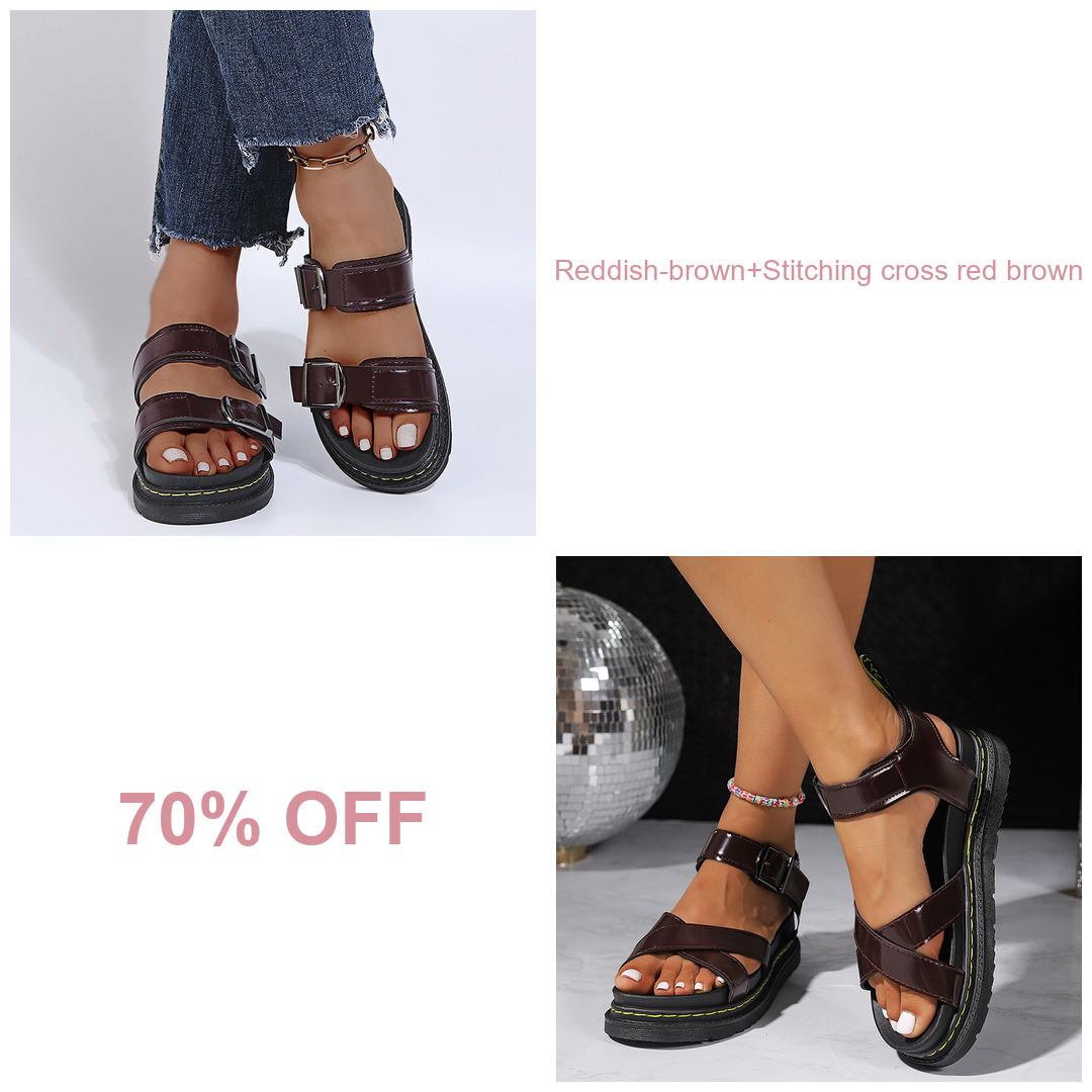 🔥BUY 2 (Reddish-brown+Stitching cross red brown) 70% OFF