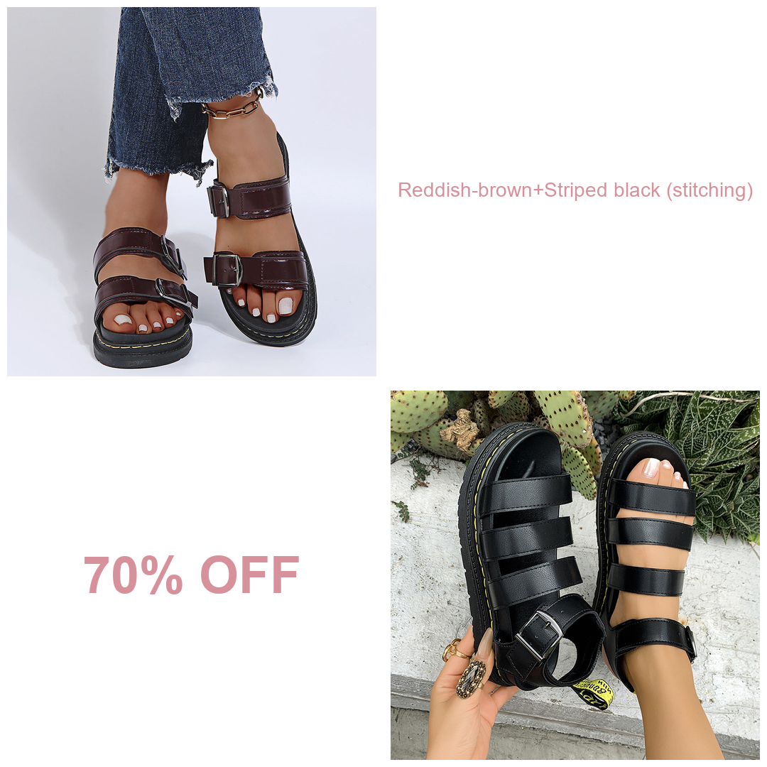 🔥BUY 2 (Reddish-brown+Striped black (stitching)) 70% OFF