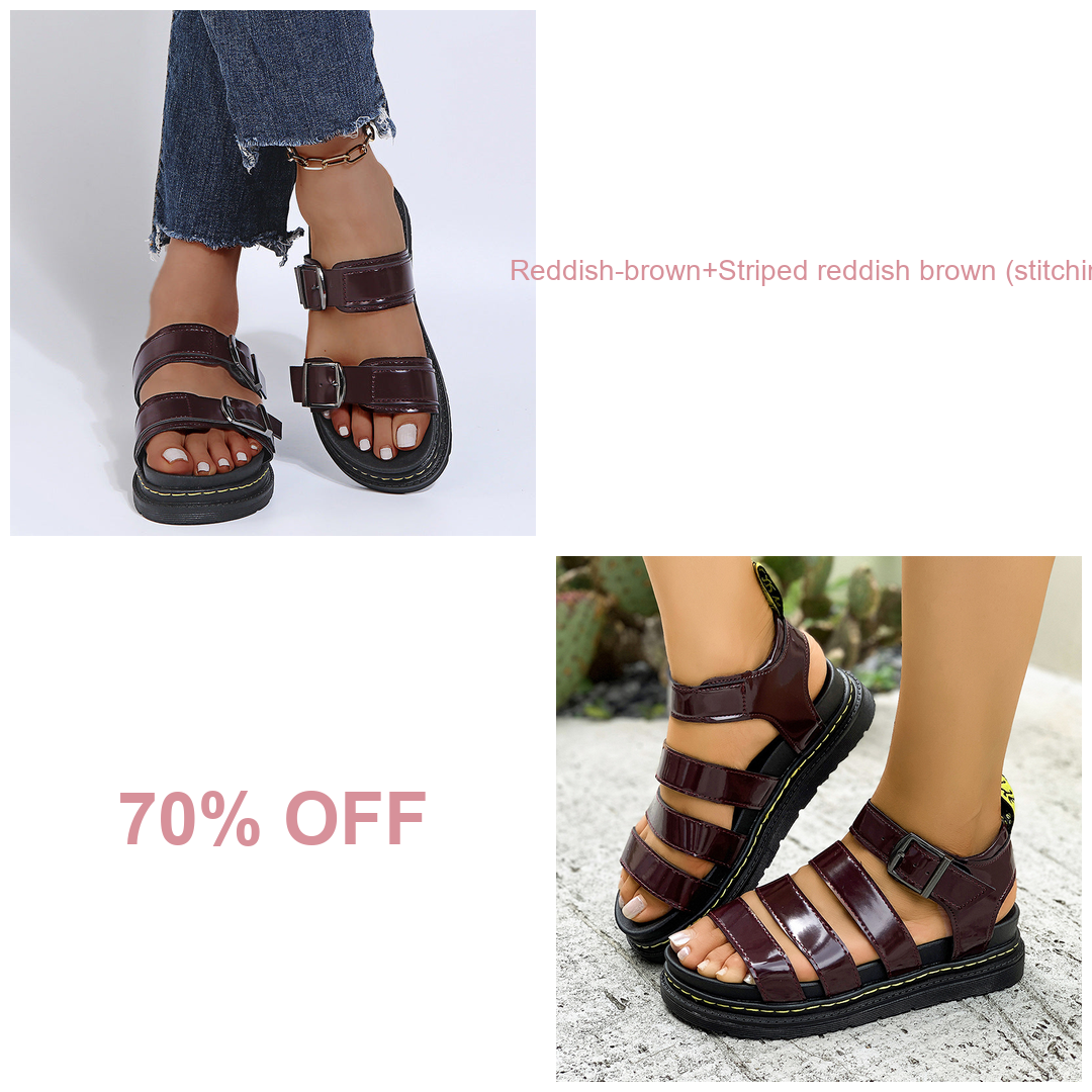 🔥BUY 2 (Reddish-brown+Striped reddish brown (stitching)) 70% OFF