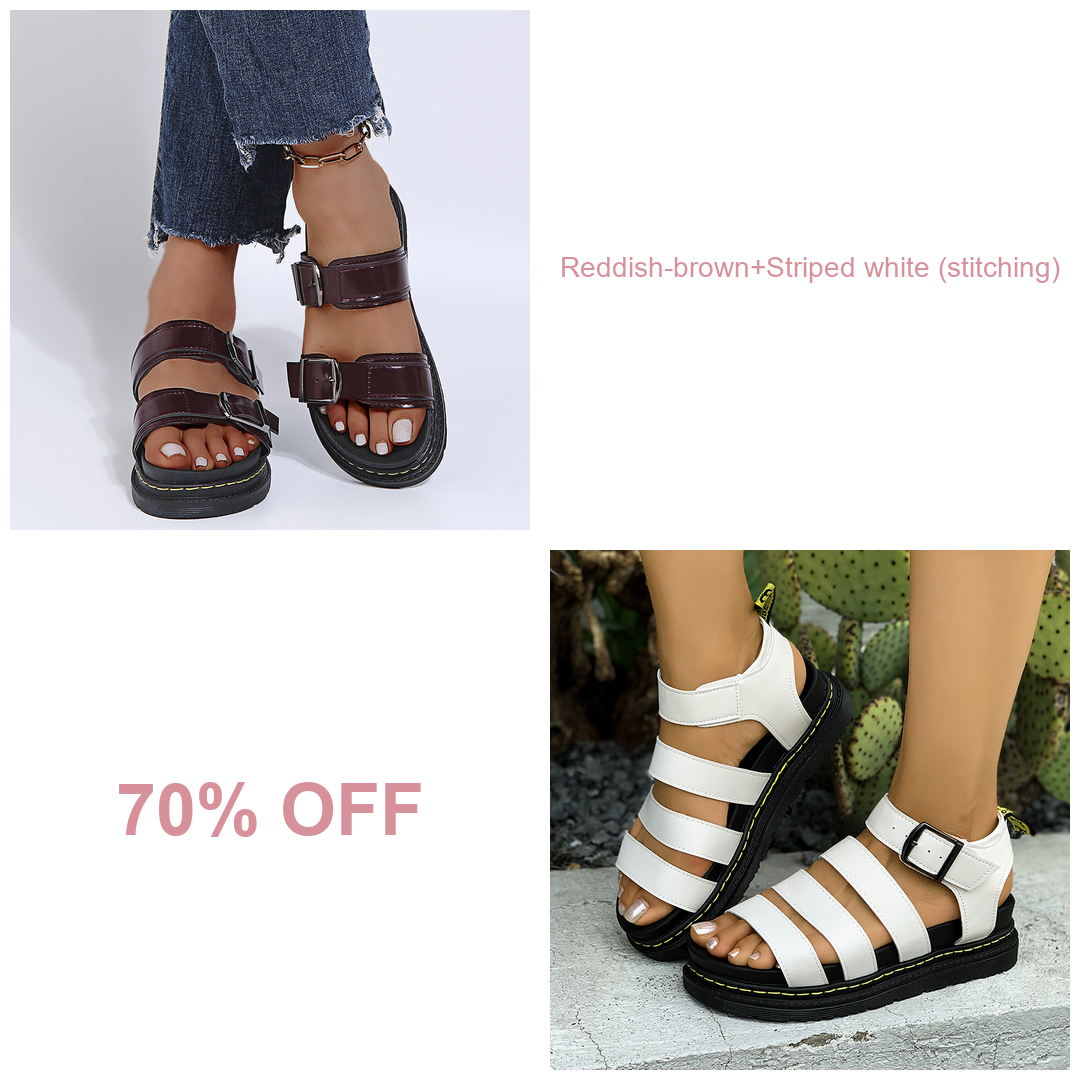 🔥BUY 2 (Reddish-brown+Striped white (stitching)) 70% OFF