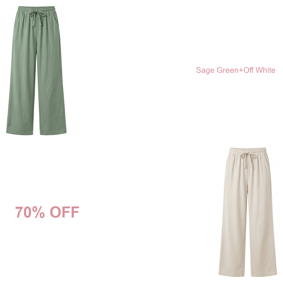 🔥BUY 2 (Sage Green+Off White) 70% OFF