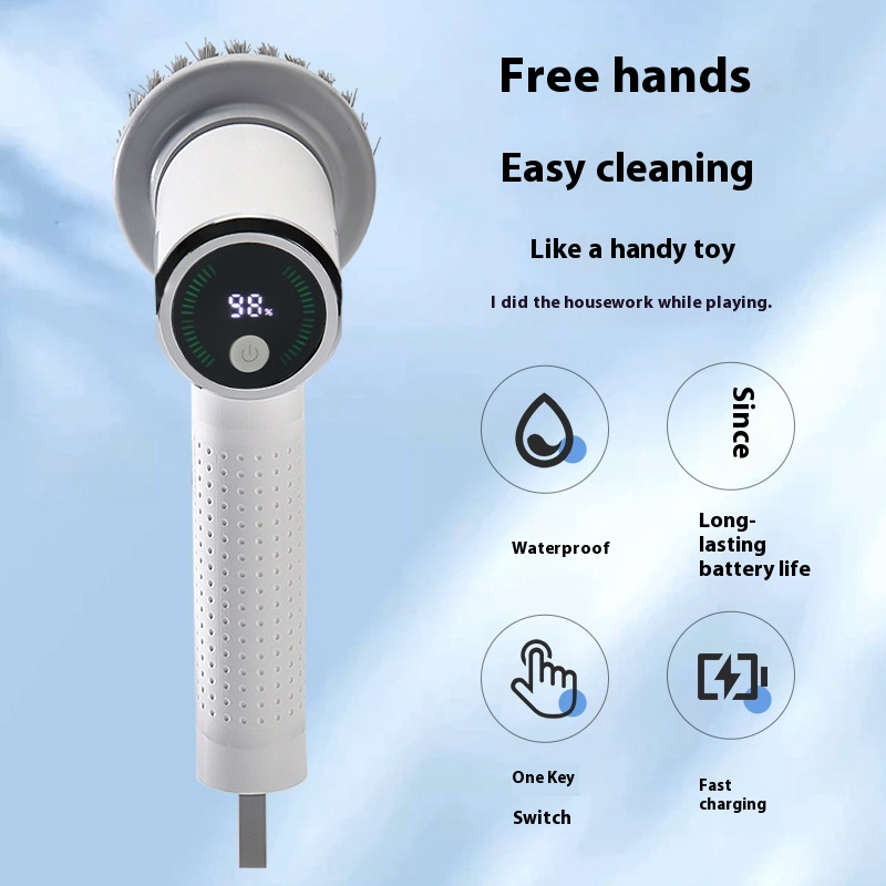 Q2 cordless electric cleaning brush