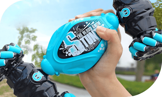 Turbo Twist Gesture-Controlled RC Stunt Car