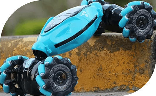 Turbo Twist Gesture-Controlled RC Stunt Car