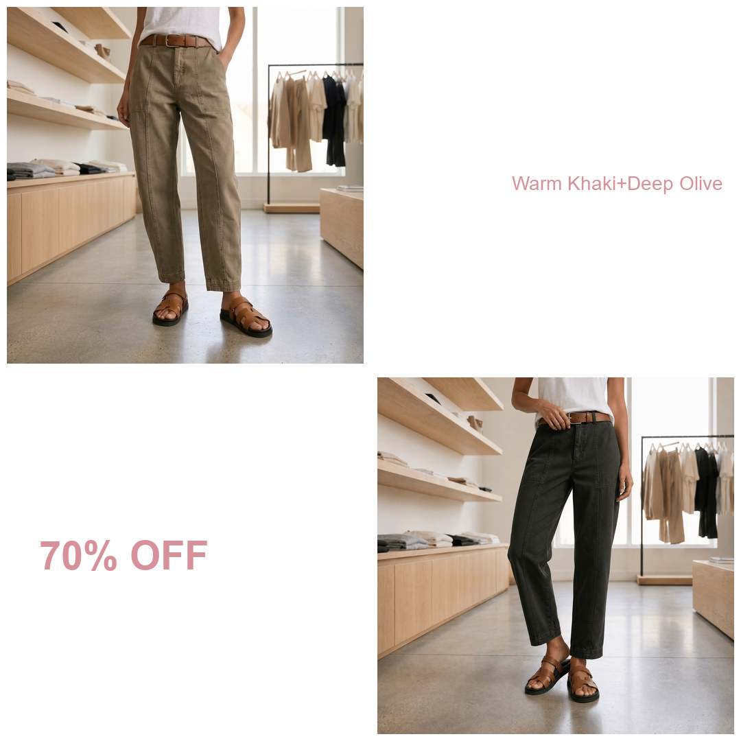 🔥BUY 2 (Warm Khaki+Deep Olive) 70% OFF