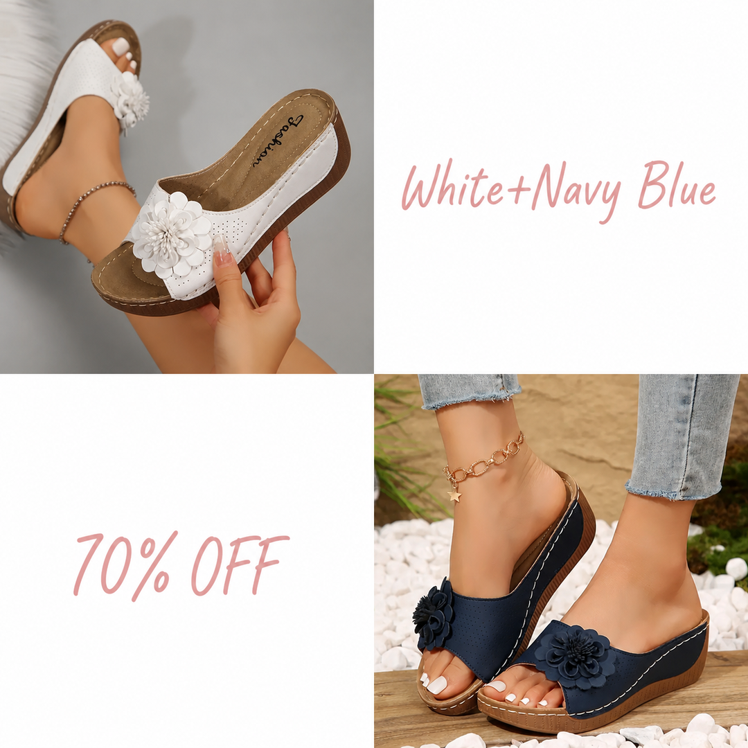 BUY 2 (White+Navy Blue) 70% OFF