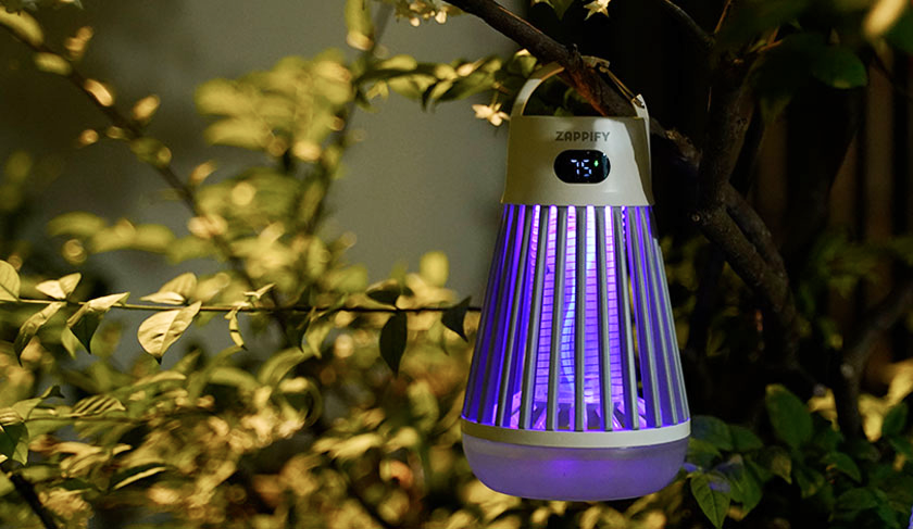 ZapShield Portable Rechargeable UV Bug Zapper