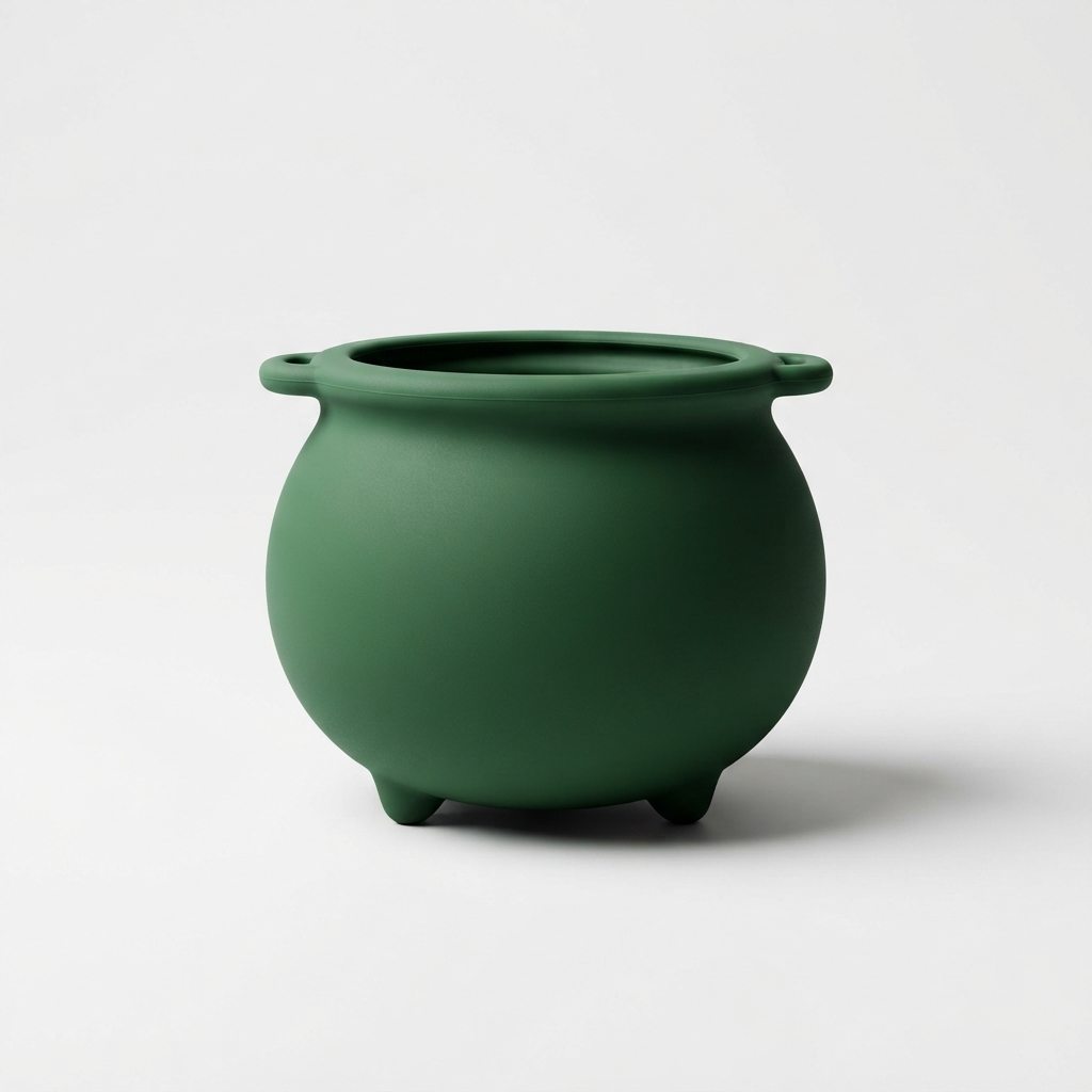 PuffyPal green mystic cauldron squishy