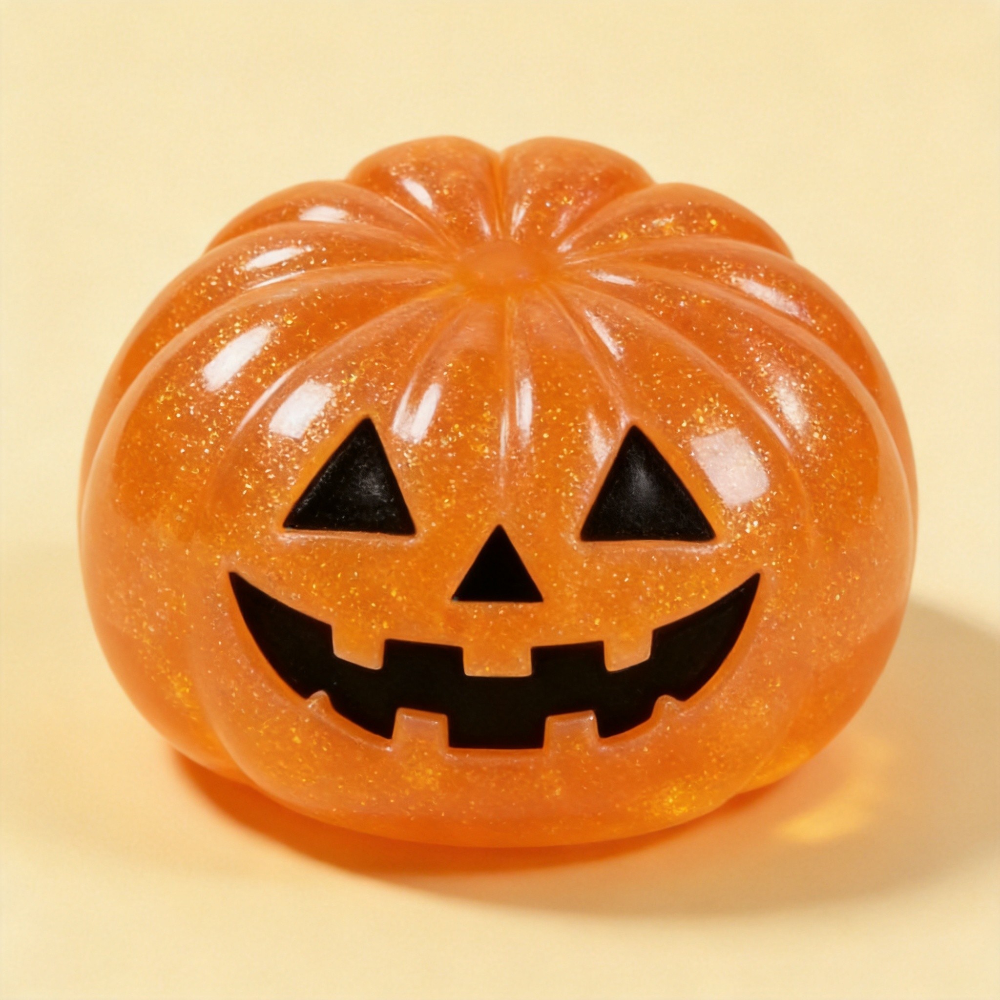 Halloween Pumpkin Skull Dumpling Silicone Taba Squishy 🎃