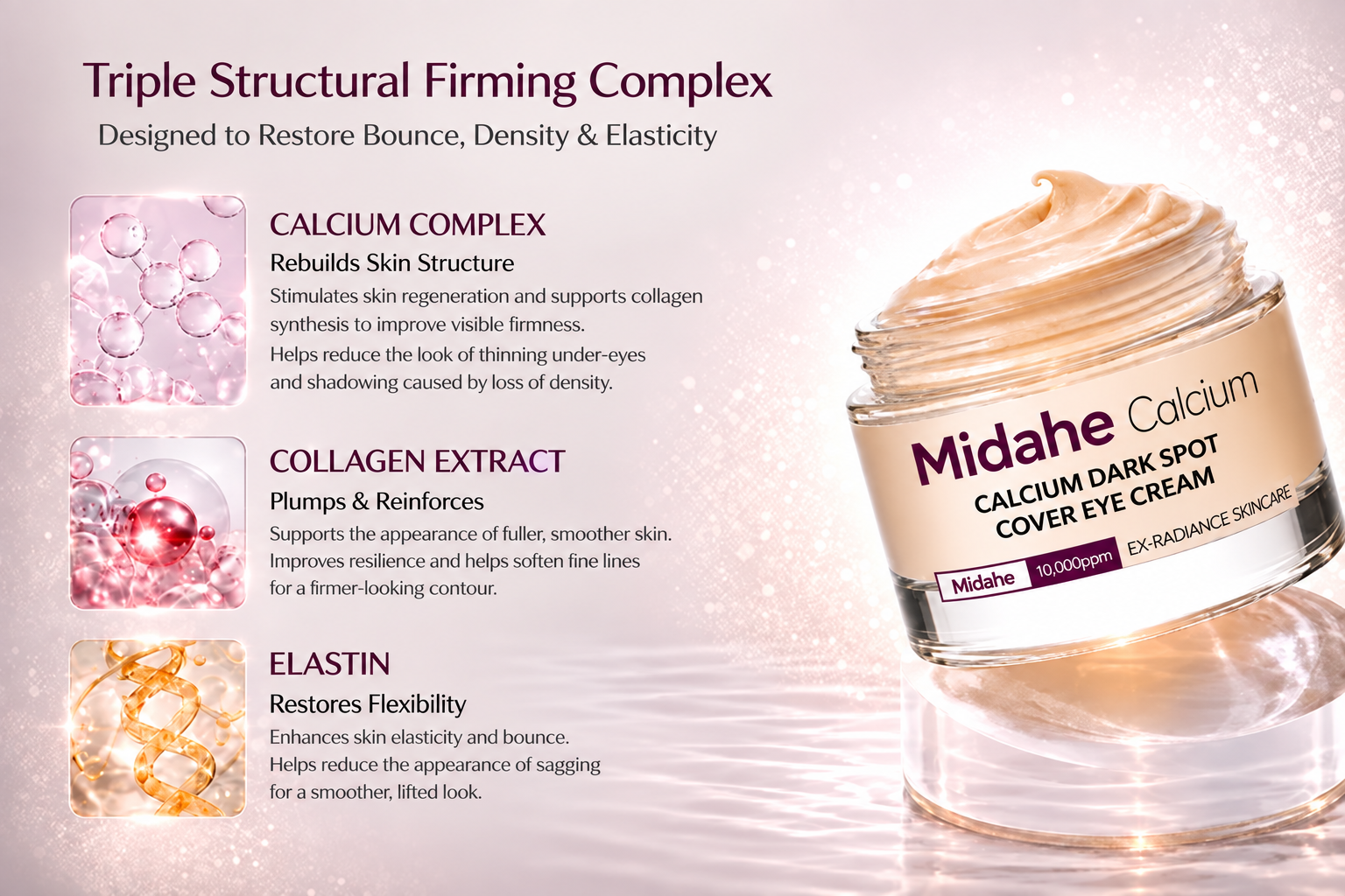 LAST DAY 50% OFF!! Prisolite Korean Calcium Dark Spot Eye Cream