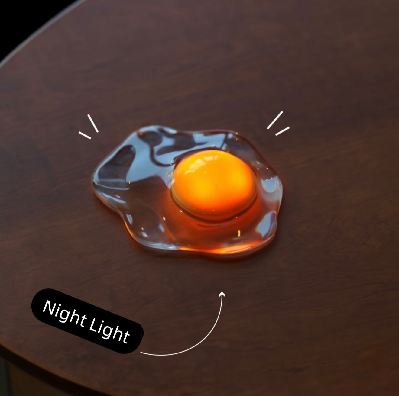Egg Yolk Night Light
