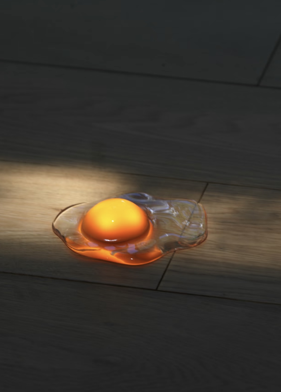 Egg Yolk Night Light