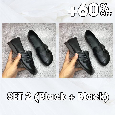 Women’s Leather Soft-soled Non-slip Shoes