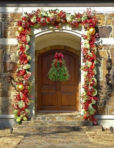🔥Hot Sale 49% OFF -🎄 Christmas Tree Wreath for Front Door