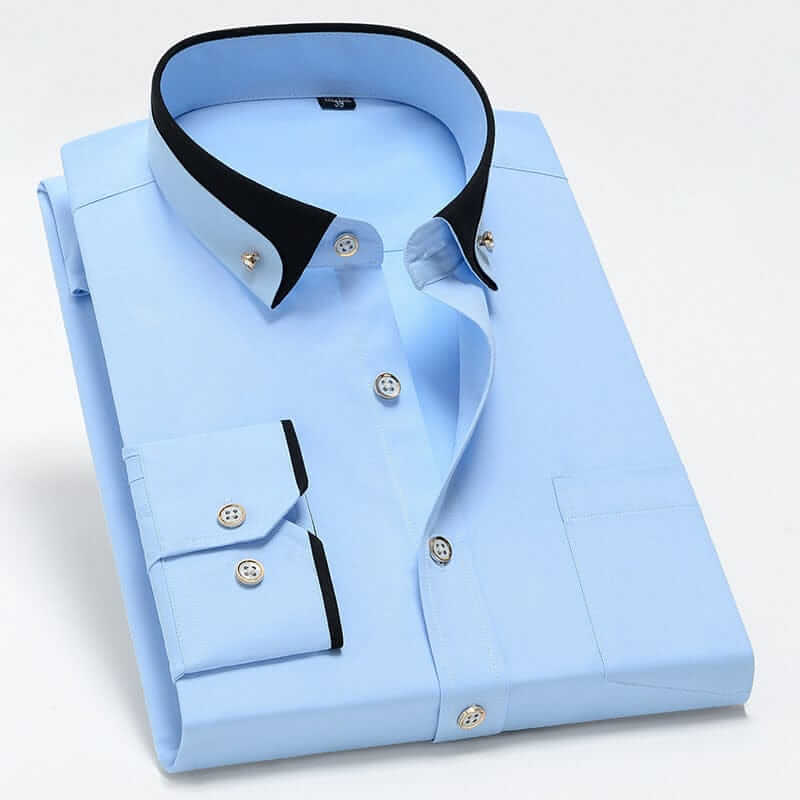 Alvin Dress Shirt in Sky Blue