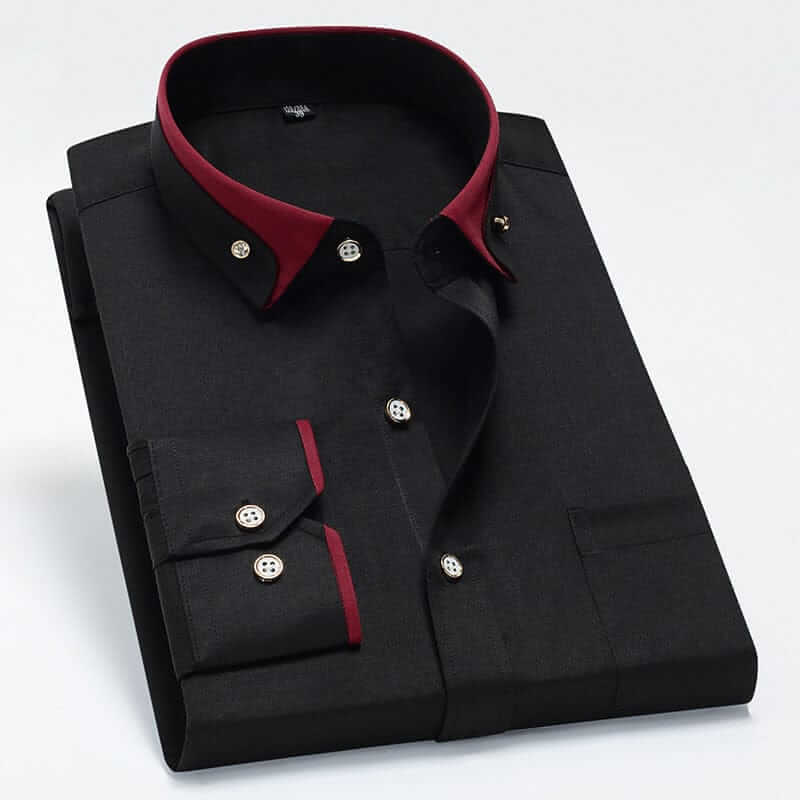 Andre Ferran Alvin Dress Shirt in Crisp White