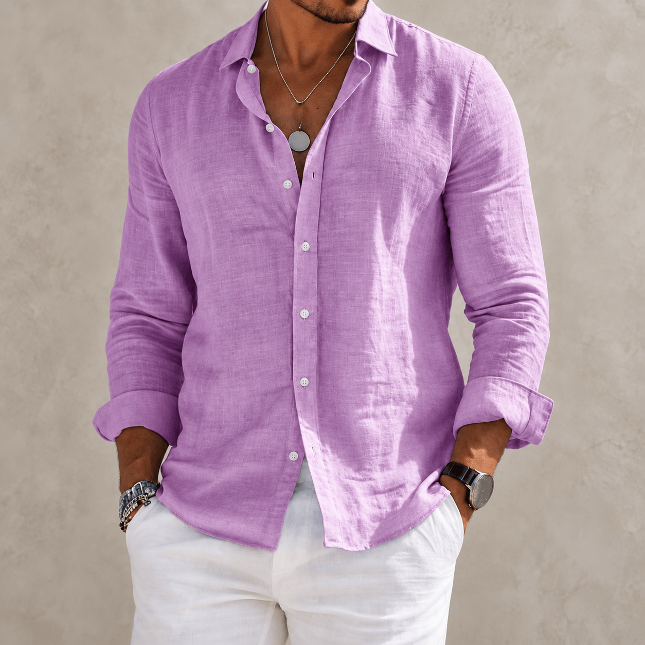 Etienne Shirt in Pink