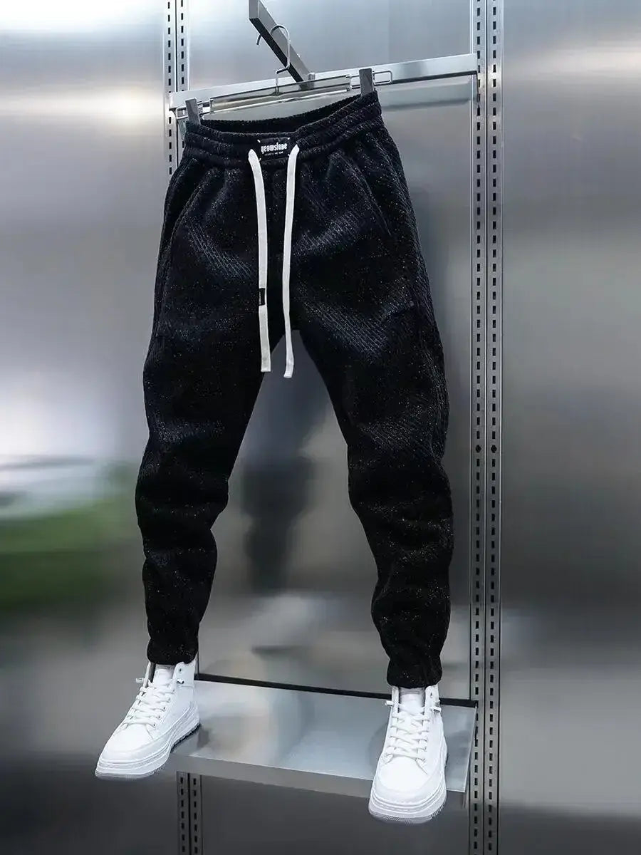 Andre Ferran Tapered Jogger Drawstring Waist Details