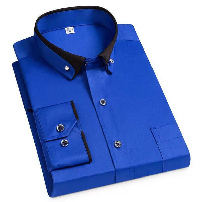 Alvin Dress Shirt in Blue