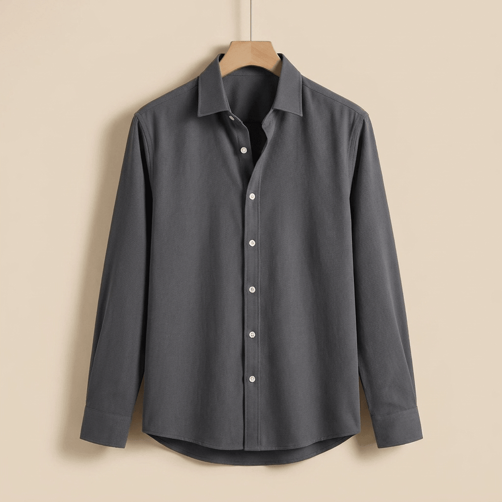Leandro Shirt in Dark Gray