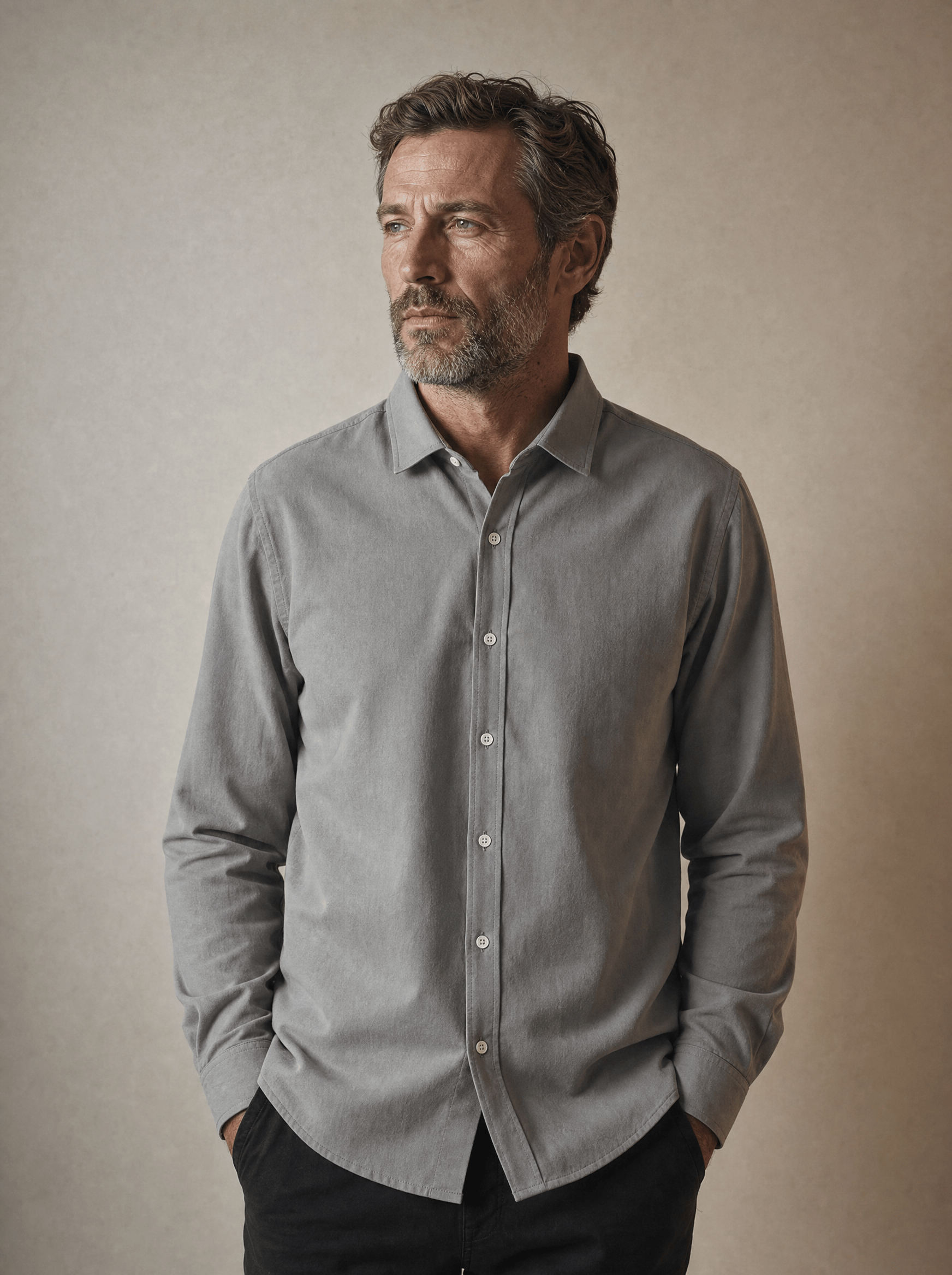 Andre Ferran Leandro Shirt in Gray