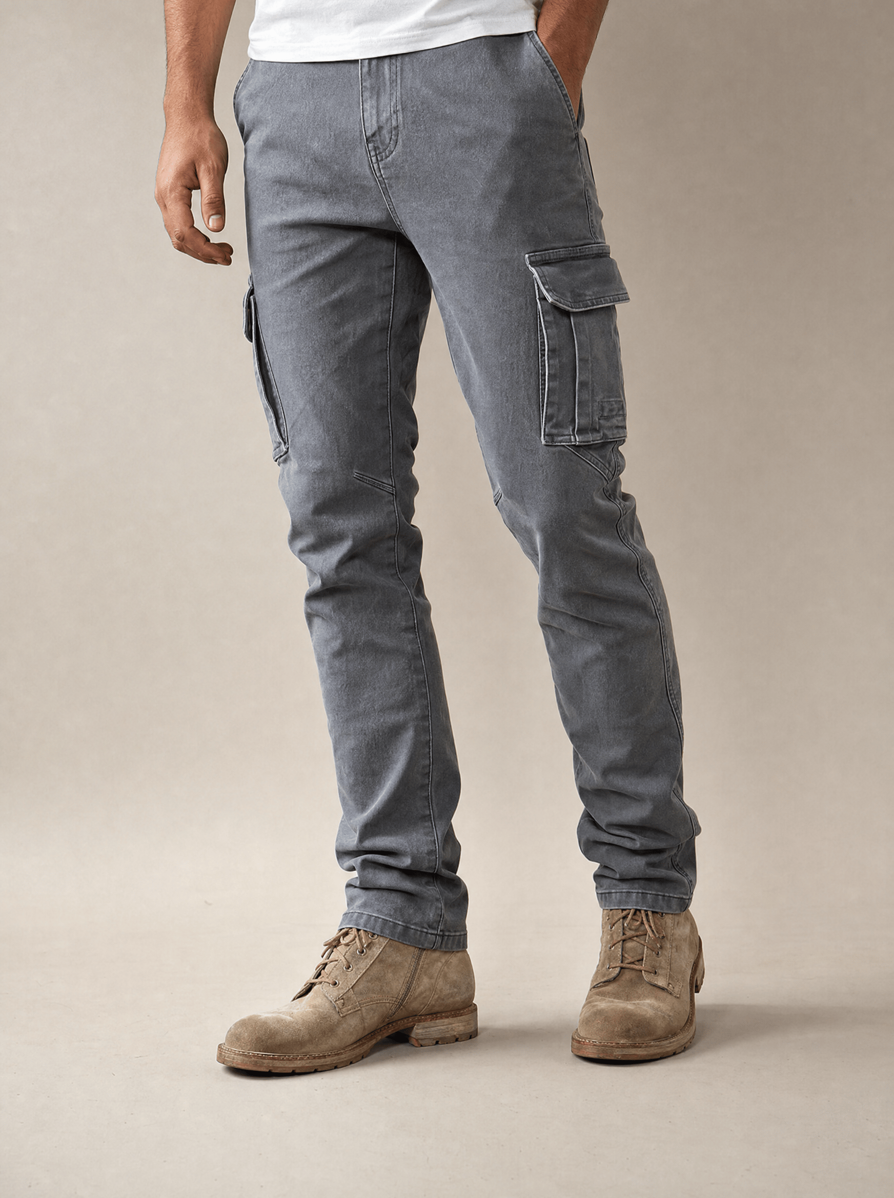 Andre Ferran Cargo Denim Jeans Lifestyle
