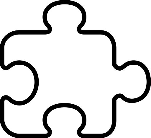 Puzzle Icon - Transparent Puzzle Piece Svg (512x467) | Puzzle pieces,  Transparent, Clip art