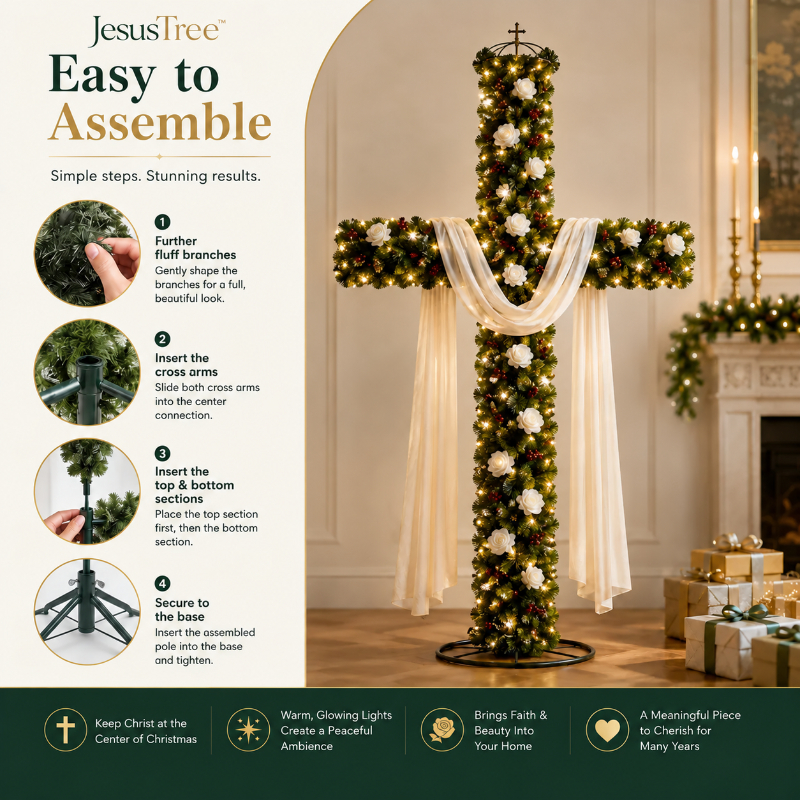 Jesus Tree  Christmas Cross