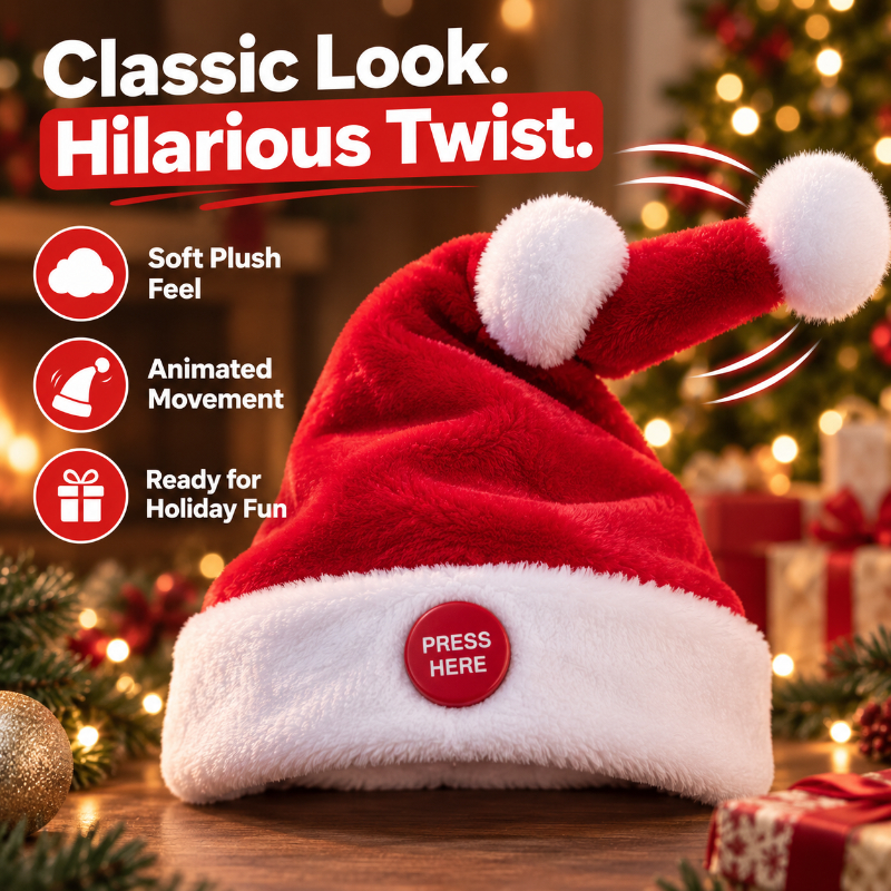 🎅 Singing & Dancing Santa Hat | The Christmas Hat That Steals The Whole Party