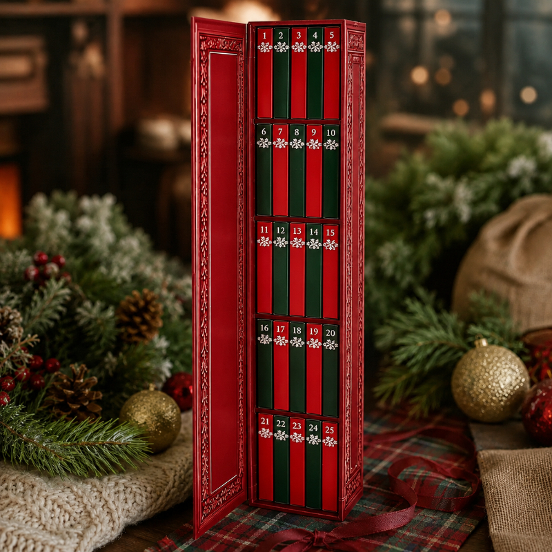 📖 Tiny Book Ornament Advent Calendar🎄