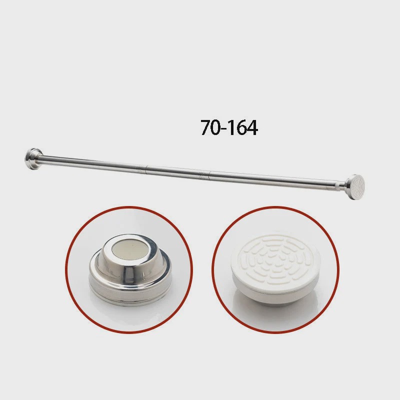🛏️ 🔧 Adjustable No-Drill Tension Rod – Damage-Free Install, Anti-Slip & Multi-Purpose, Max 15KG Load 🏠