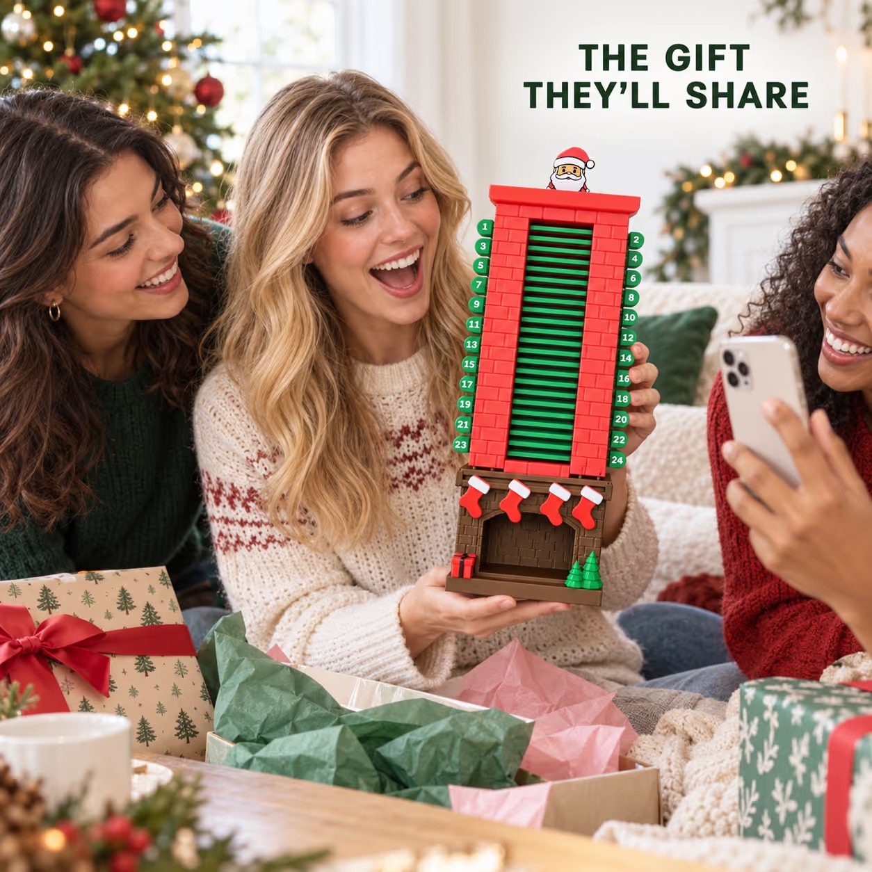 🎅 Santa Chimney Advent Calendar