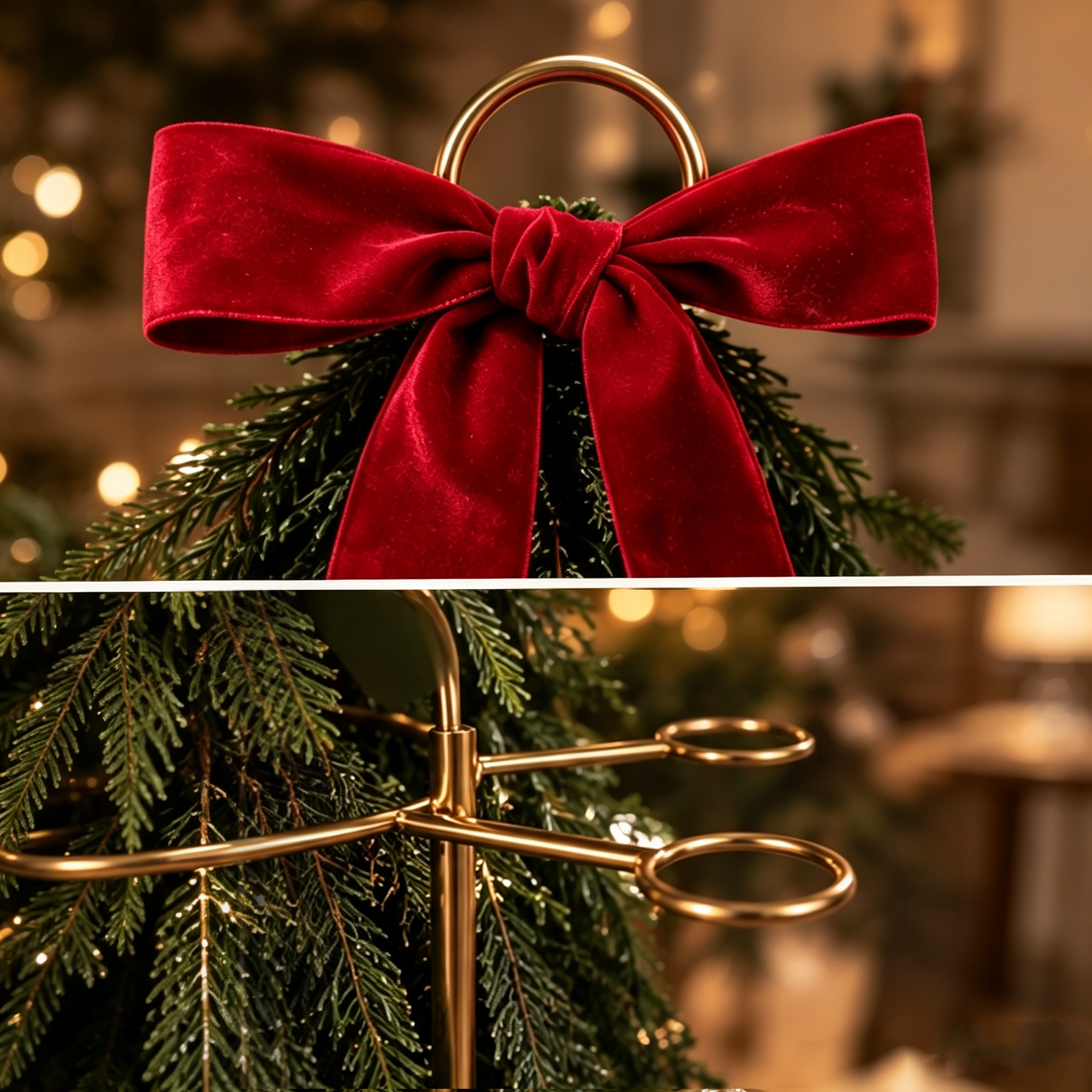🎄Christmas Tree Champagne Glass Holder