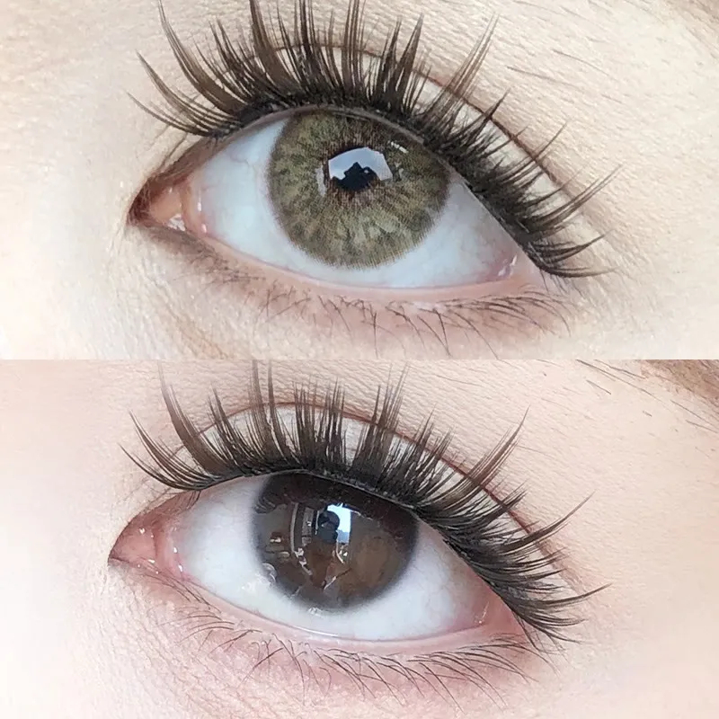 MYEYEBB Petite Iris Brown Prescription Colored Contact Lenses