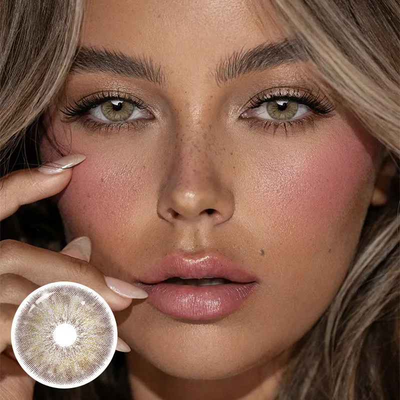 MYEYEBB Petite Iris Brown Prescription Colored Contact Lenses