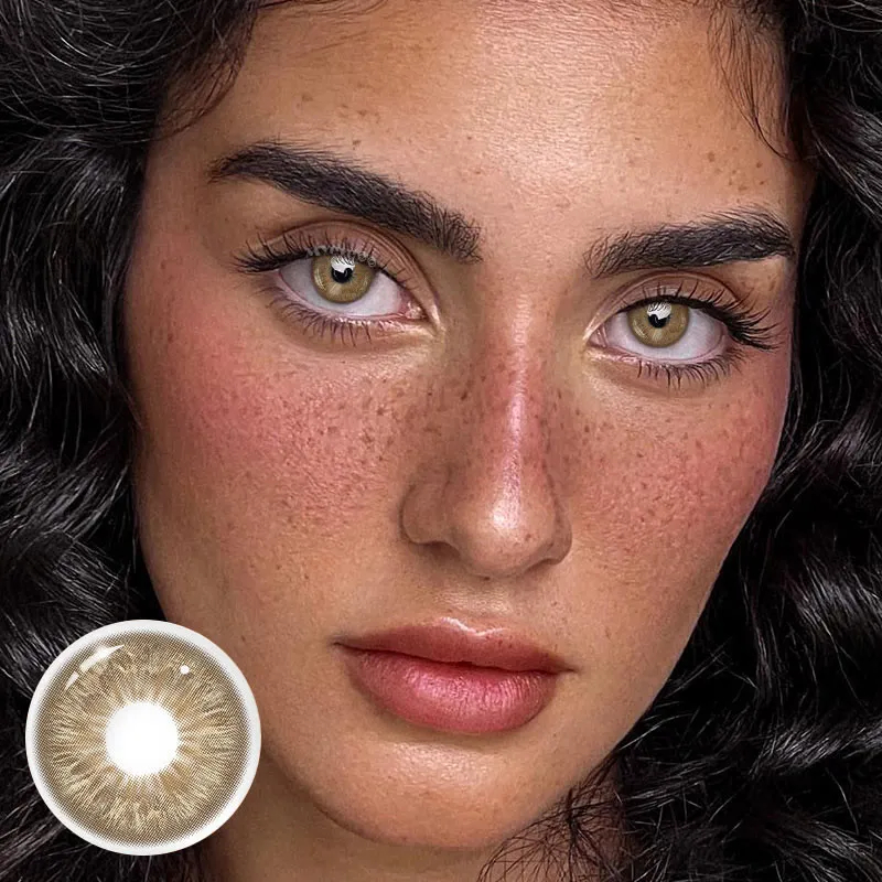 Crush Brown  Colored Contact Lenses
