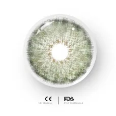 MYEYEBB Petite Iris Grey Green Prescription Colored Contact Lenses