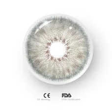 MYEYEBB Petite Iris Grey Green Prescription Colored Contact Lenses