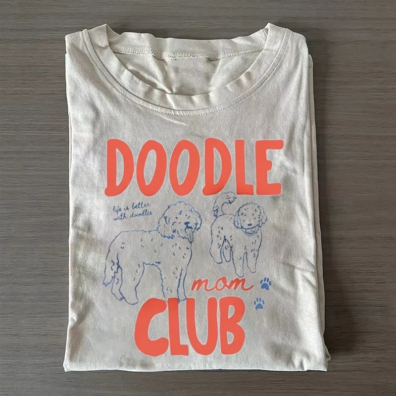 Doodle Mom Club T-shirt