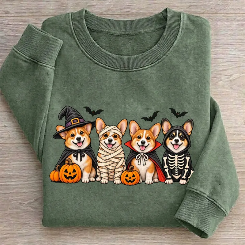 Corgi Halloween Sweatshirt